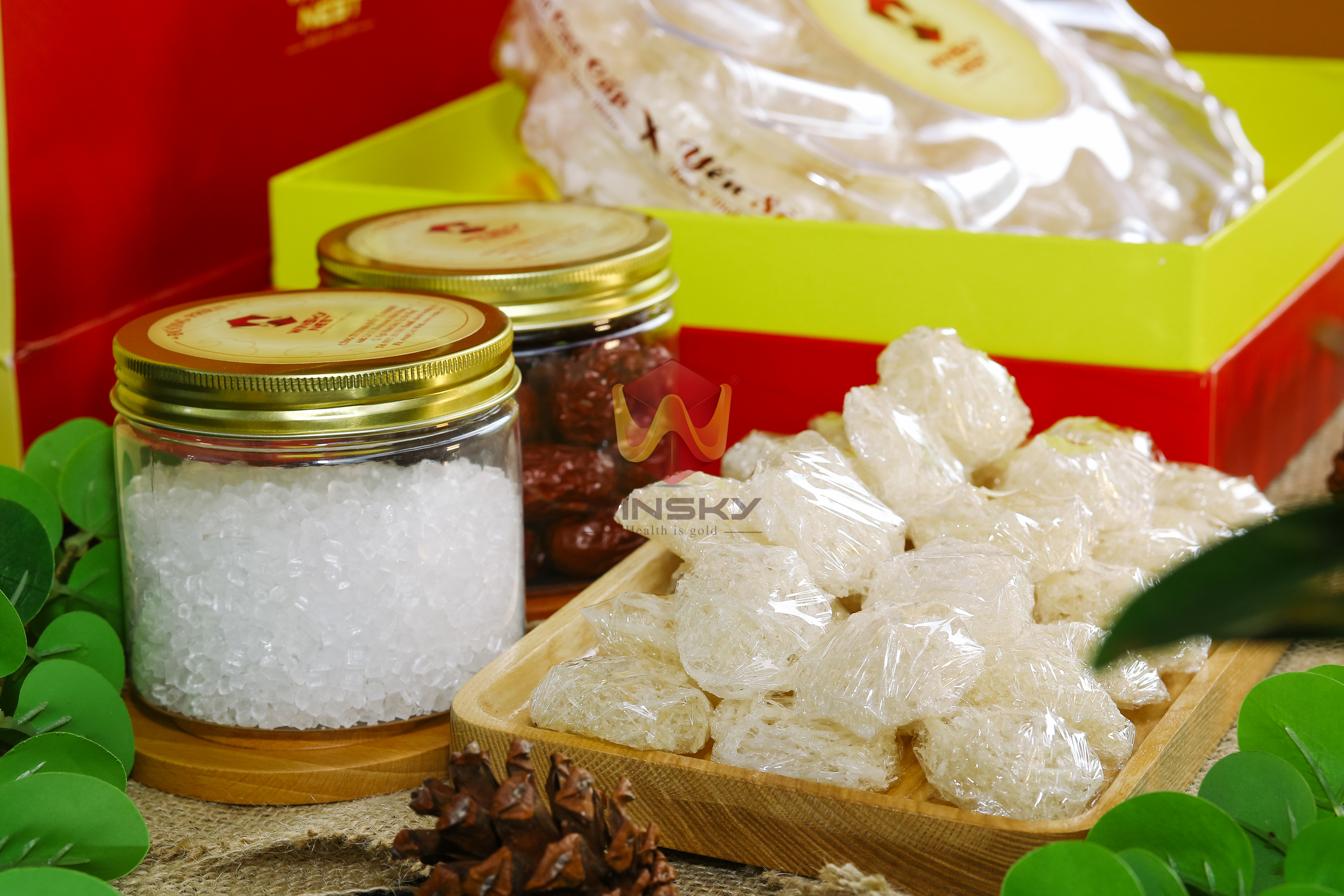 Yến hoa hồng tinh chế loại A 20Gr